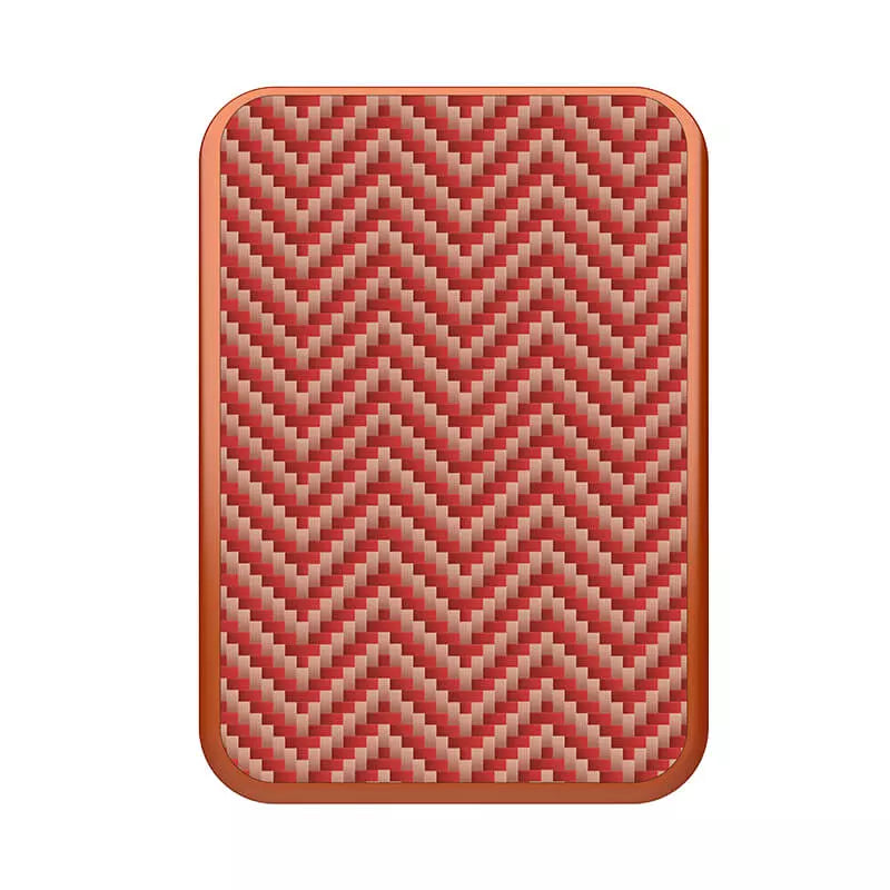 Tarjetero Parante Wallet Stand Nillkin FiberMate Magnetic ( Naranja)
