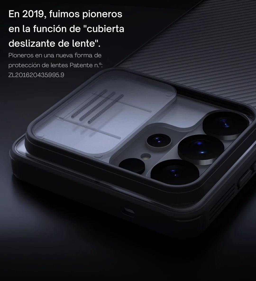 Case Funda Nillkin Camshield Pro para Samsung Galaxy S25 Ultra | Negro
